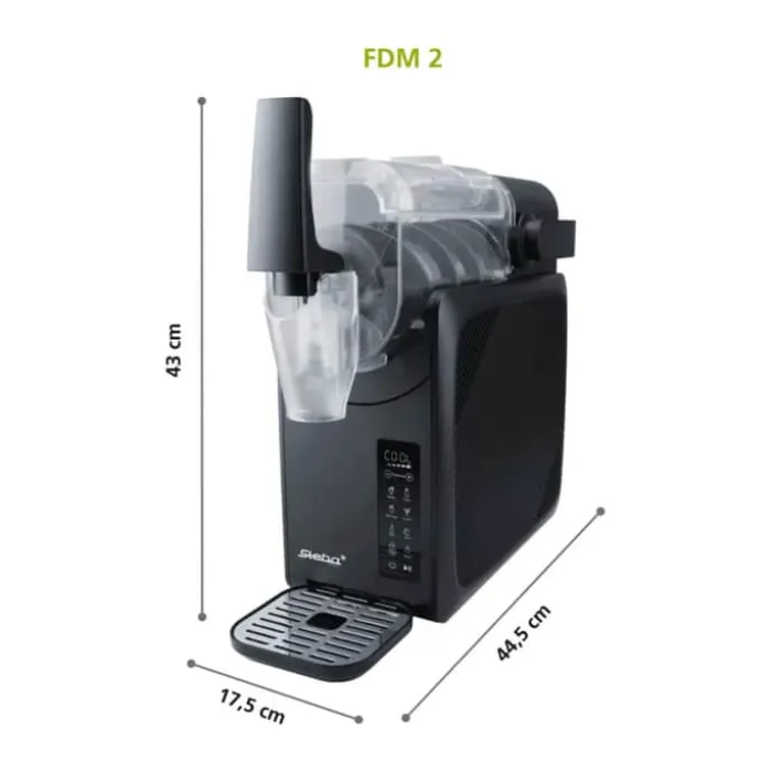 Steba Slush-Ice Maskine 2 liter - 6 programmer - Sort