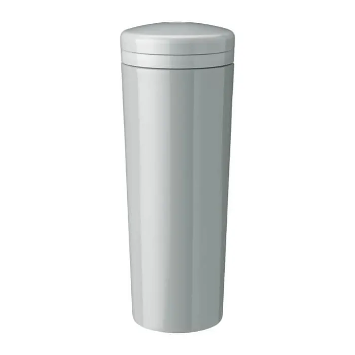 Stelton Carrie Termoflaske 50 cl - Rustfrit stål/plastik - Grå