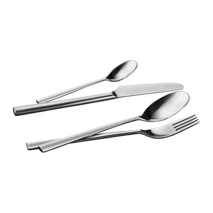 Stelton Chaco Bestikæske - 24 dele 6 kuverter - Rustfrit stål - Blank