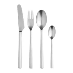 Stelton Chaco Bestikæske - 24 dele 6 kuverter - Rustfrit stål - Blank