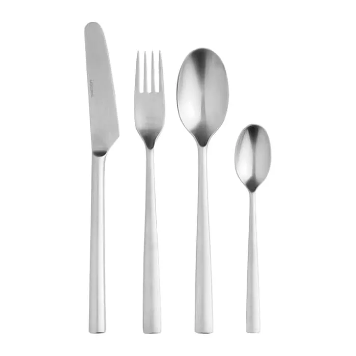 Stelton Chaco Bestikæske - 24 dele 6 kuverter - Rustfrit stål - Blank