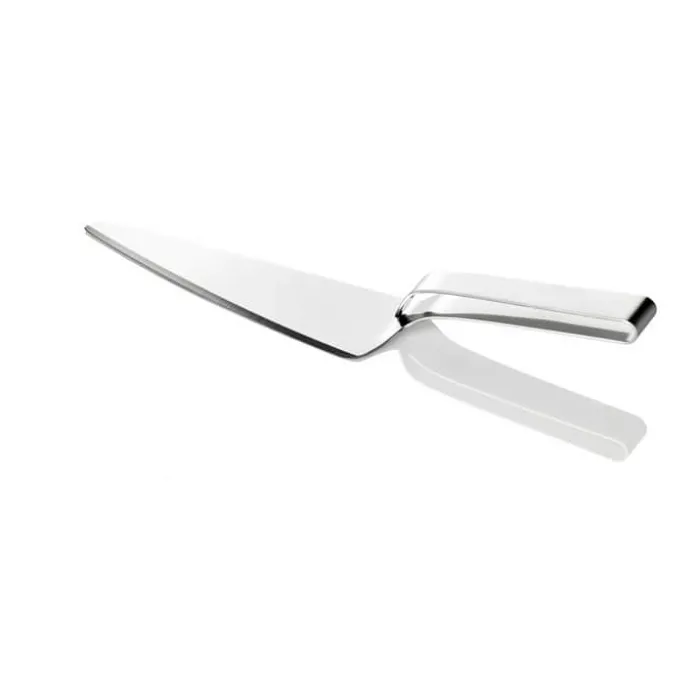Stelton EM Kagekniv og lasagnespade H 3,5/2,2 x B 5/5,2 x L 22/26 cm - Rustfrit stål - Blank