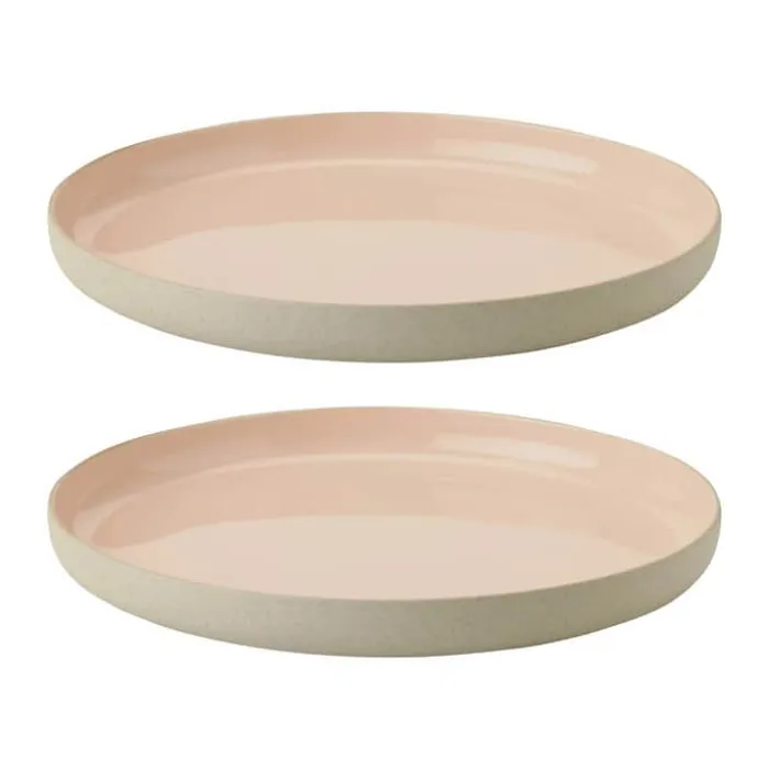 Stelton Emma Frokosttallerken - 2 stk. Ø 19 cm - Stentøj - Rose