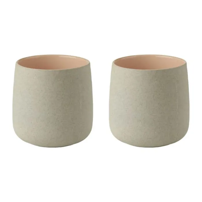 Stelton Emma Kop - 2 stk. 22 cl - Stentøj - Rose