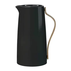 Stelton Emma Termokande 1,2 liter - Stål/træ - Sort