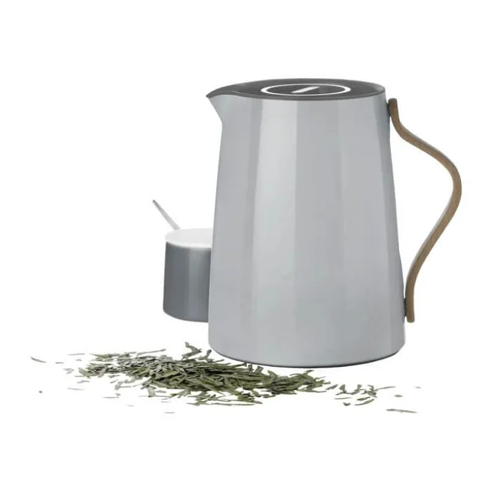 Stelton Emma Te-termokande 1 liter - Stål - Lysegrå