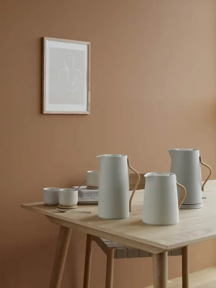 Stelton Emma Te-termokande 1 liter - Stål - Soft sand