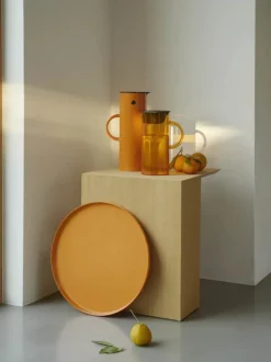 Stelton EM Serveringsbakke Ø 40 cm - ABS plastik - Saffron