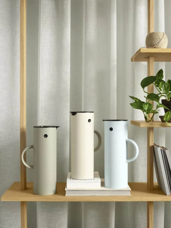 Stelton EM77 Termokande 1 liter - Plastik - Soft Ice Blue