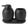 Stelton Fjord Bakke H 8,6 x B 18 cm - Stentøj - Sort