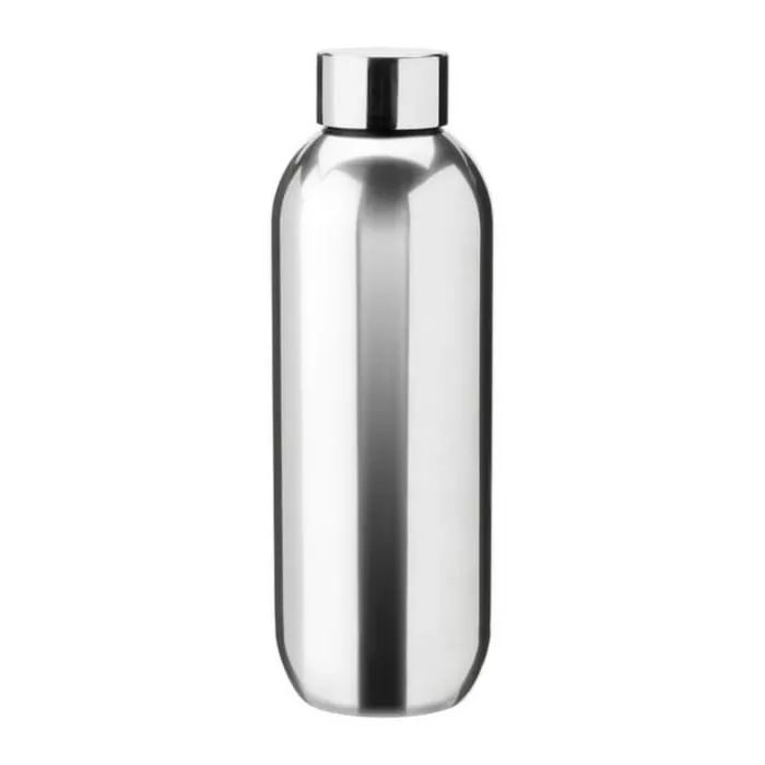 Stelton Keep Cool Termodrikkedunk 0,6 liter - Rustfrit stål/PP plast