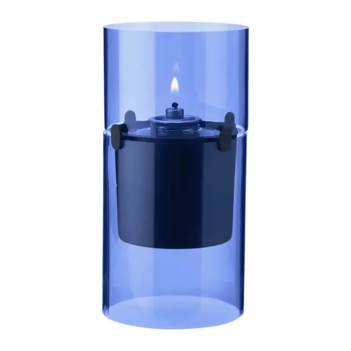 Stelton Lucie Hurricane H 17,5 cm - Glas - Azure