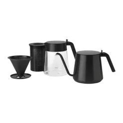 Stelton Nohr Gooseneck Kedel 1 liter - Rustfit stål/bakelit - Sort