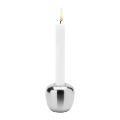 Stelton Ora Lysestage H 7 cm - Rustfrit stål