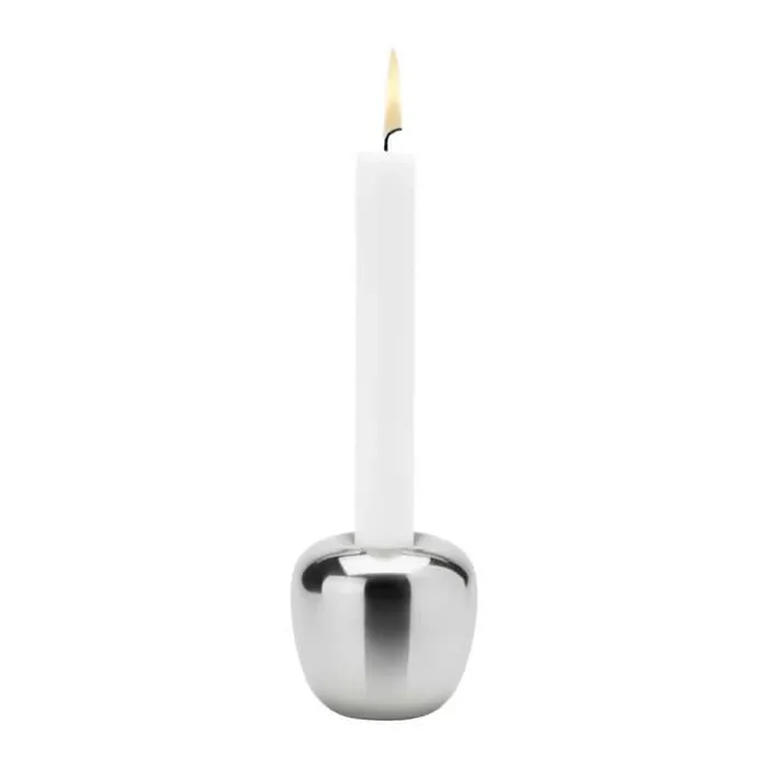 Stelton Ora Lysestage H 7 cm - Rustfrit stål