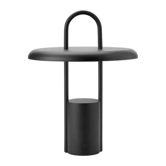 Stelton Pier Transportabel LED-lampe H 25 cm - Jern - Sort