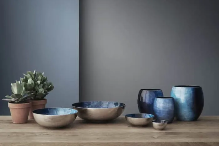 Stelton Stockholm Vase H 17,8 cm - Aluminium - Horizon