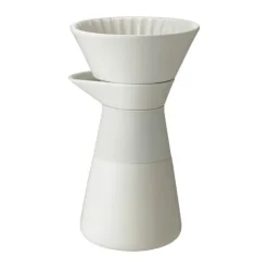 Stelton Theo Kaffebrygger 60 cl - Stentøj/Silikone/Bambus - Sand