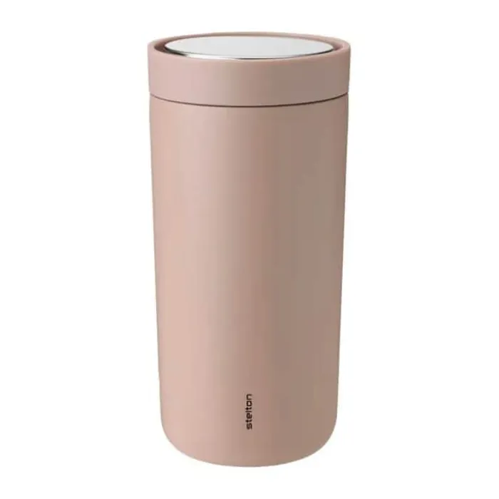 Stelton To Go Click Termokop 40 cl - Stål - Heather