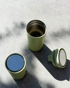 Stelton To-Go Click Termokop 20 cl - Rustfrit stål - Soft green