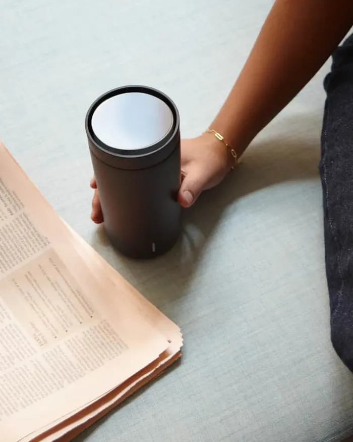 Stelton To-Go Click Termokop 20 cl - Rustfrit stål - Soft black