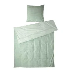 Stelton Vibeke Klint Sengetøj B 140 x L 200 cm - Bomuld - Grøn