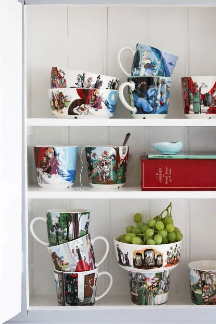 STORYTELLING Krus - Den Lille Havfrue #2 38 cl - Porcelæn - Hvid