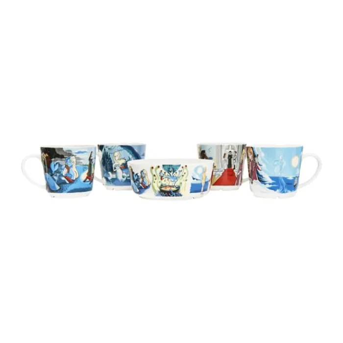 STORYTELLING Krus - Den Lille Havfrue #3 38 cl - Porcelæn - Hvid
