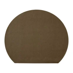 Studio Round Dækkeserviet - 4 stk. B 36 x L 43 cm - PVC - Moss/Sand