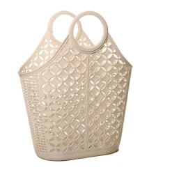 Sun Jellies Atomic Taske B 14 x L 40 x45 cm - Polyethylen - Latte