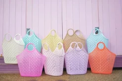 Sun Jellies Atomic Taske B 14 x L 40 x45 cm - Polyethylen - Fersken