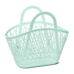 Sun Jellies Betty Basket H 40 x B 45 x D 22 cm - 100% Genanvendeligt plastik - Mint