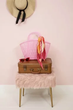 Sun Jellies Betty Taske B 22 x L 45 x H 40 cm – Polyethylen - Bubblegum Pink