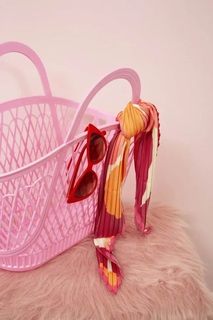 Sun Jellies Betty Taske B 22 x L 45 x H 40 cm – Polyethylen - Bubblegum Pink