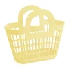 Sun Jellies Rosie Basket H 30,5 x B 17 x D 33 cm - 100% Genanvendeligt plastik - Yellow