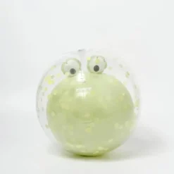 Sunnylife 3D Badebold - Cookie The Croc Ø 35 cm - PVC - Grøn