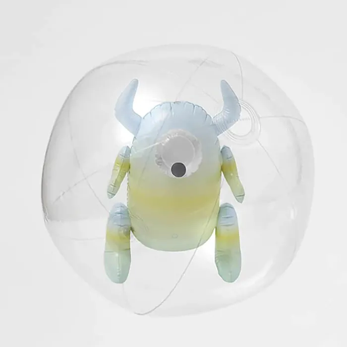 Sunnylife 3D Badebold - Monty Monster Ø 32 cm - PVC - Monty Monster