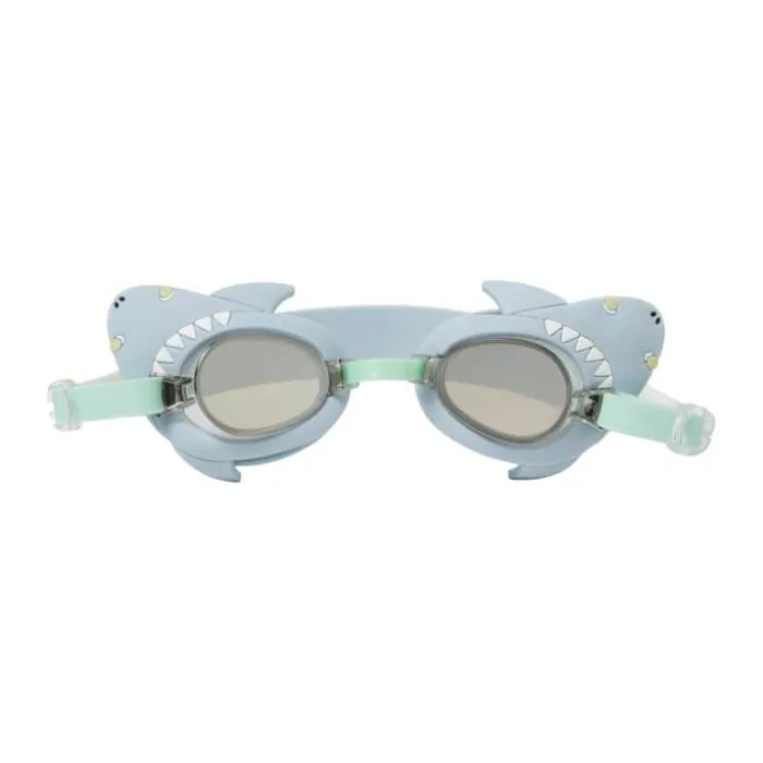 Sunnylife Dykkerbriller - Salty The shark 380 UV-beskyttelse - Silikone/PVC - Lyseblå