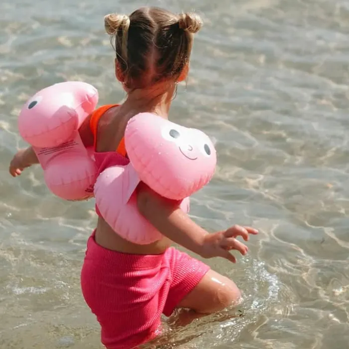 Sunnylife Poppy The Peach Badevinger 2 stk. - PVC - Pink