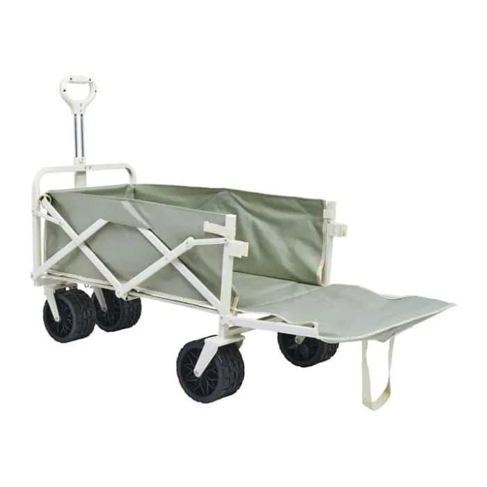 Sunnylife Seagrass Trækvogn H 95 x B 75 x L 70 cm - Polyester - Grøn