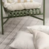Svanefors Bris Udendørspudebetræk B 45 x L 45 cm - Akryl - Beige