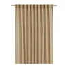 Svanefors Cecil Gardin - 2 stk. H 260 x B 145 cm - Polyester - Brun