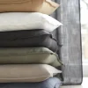 Svanefors Cecil Pudebetræk B 45 x L 45 cm - Polyester - Nougat