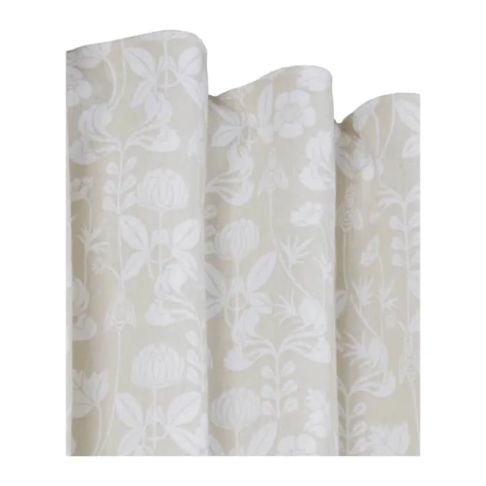 Svanefors De Mina Gardin - 2 stk. H 280 x B 140 cm - Bomuld - Beige