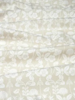 Svanefors De Mina Gardin - 2 stk. H 280 x B 140 cm - Bomuld - Beige