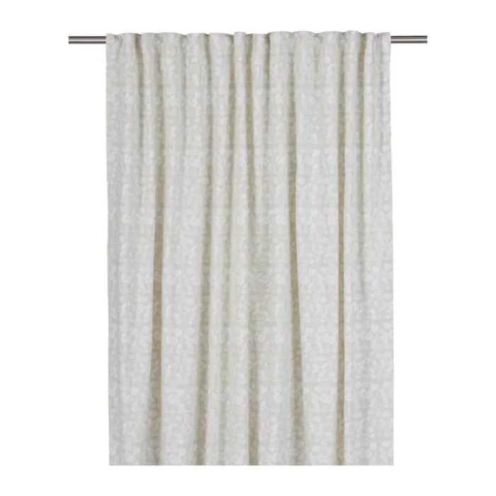 Svanefors De Mina Gardin - 2 stk. H 280 x B 140 cm - Bomuld - Beige