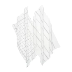 Svanefors Erin Viskestykke - 2 stk. B 50 x L 70 cm - Bomuld - Mos