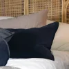 Svanefors Estrelle Pudebetræk B 80 x L 35 cm - Polyester - Mørkeblå