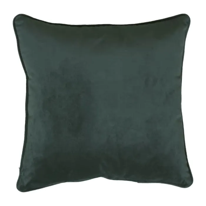 Svanefors Estrelle Pudebetræk B 45 x L 45 cm - Polyester - Mørkegrøn