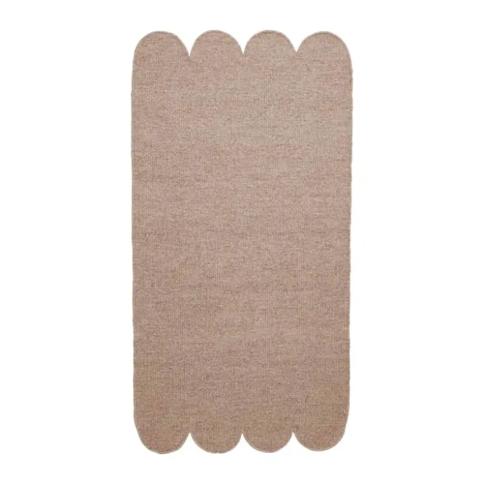 Svanefors Fia Gulvtæppe B 60 x L 90 cm - Uld - Beige